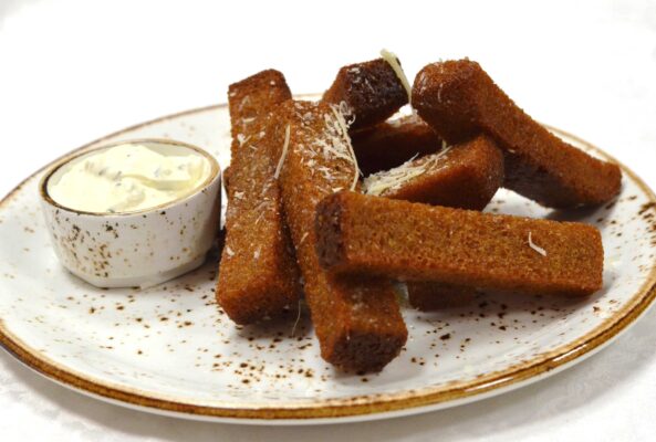 Чесночные гренки как в ресторане