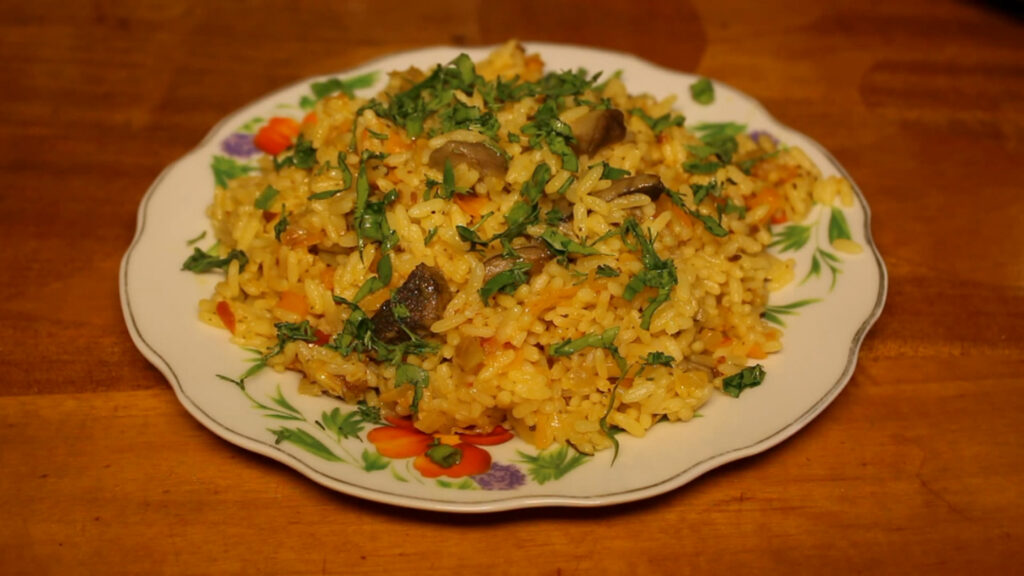 Так плов готовлю в пост, отличный вариант и для тех, кто не ест мясо