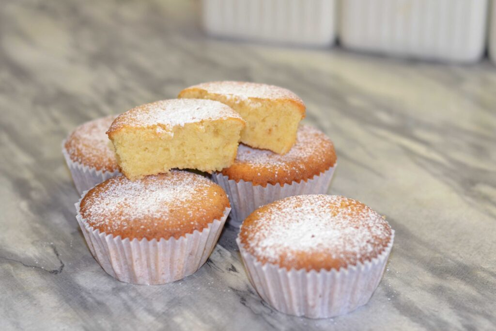 Творожные кексы