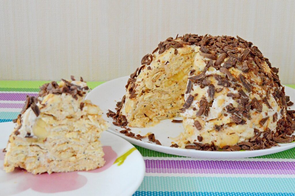 Сметанный торт из крекера. Что-то очень необычное&#8230;&#8230;&#8230;..