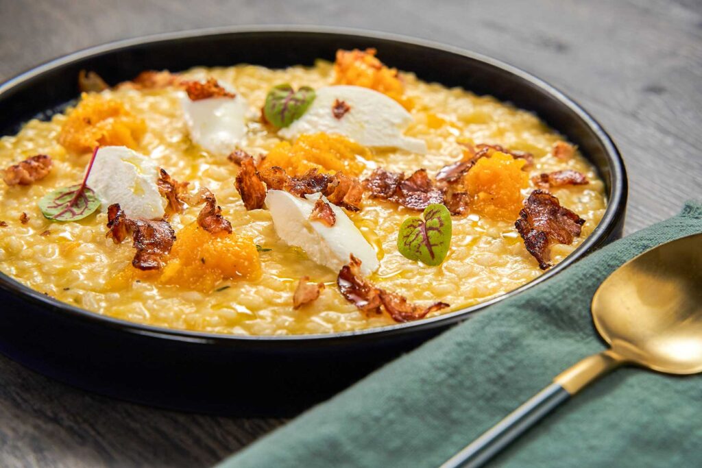 Как приготовить нежное ризотто с тыквой: пошаговый рецепт