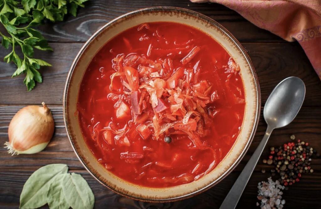 Как приготовить постный борщ – пошаговый рецепт вегетарианского блюда