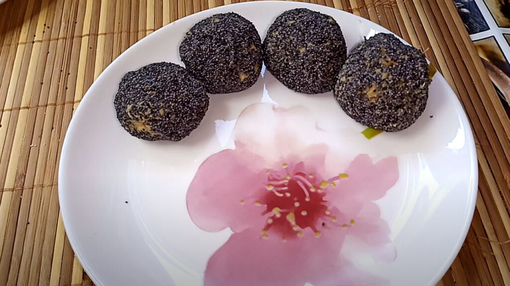 Яблочно-маковые КОНФЕТЫ