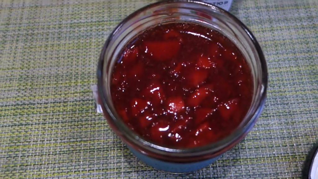 Клубничное варенье без сахара