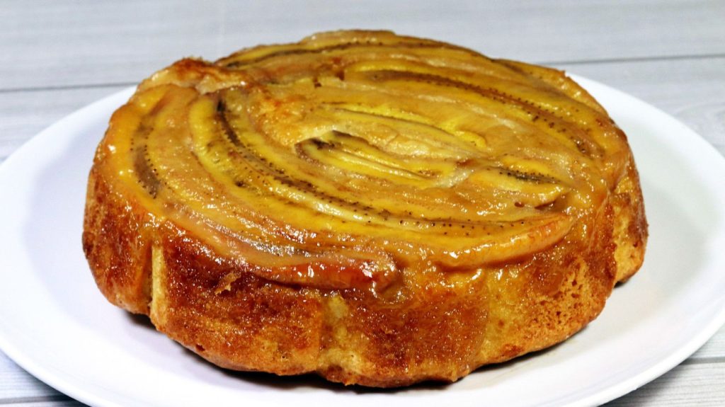 Пирог с карамельными бананами — десерт, в который легко влюбиться