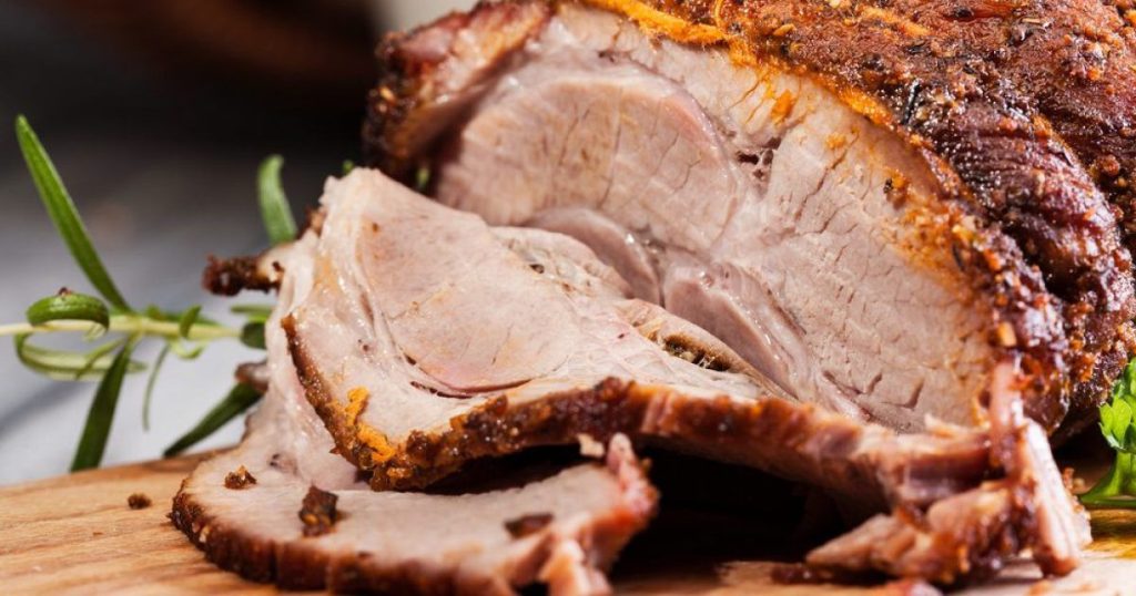 Горячая буженина из свиной шейки