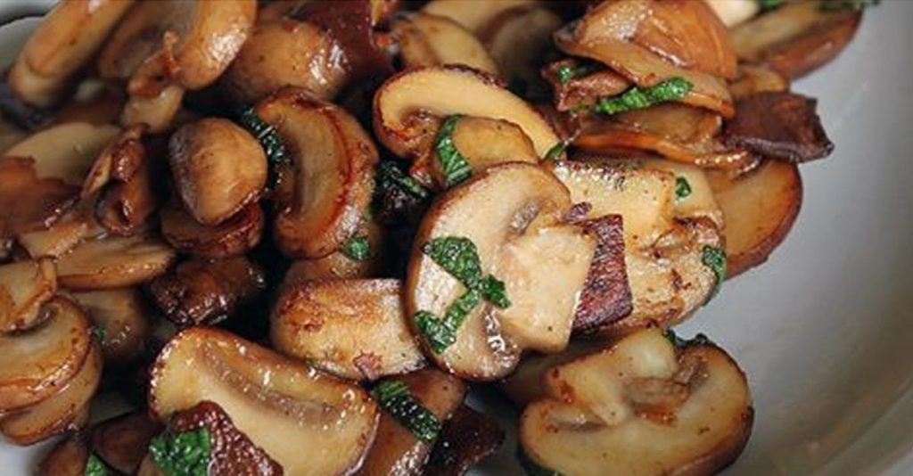 Грибы жареные