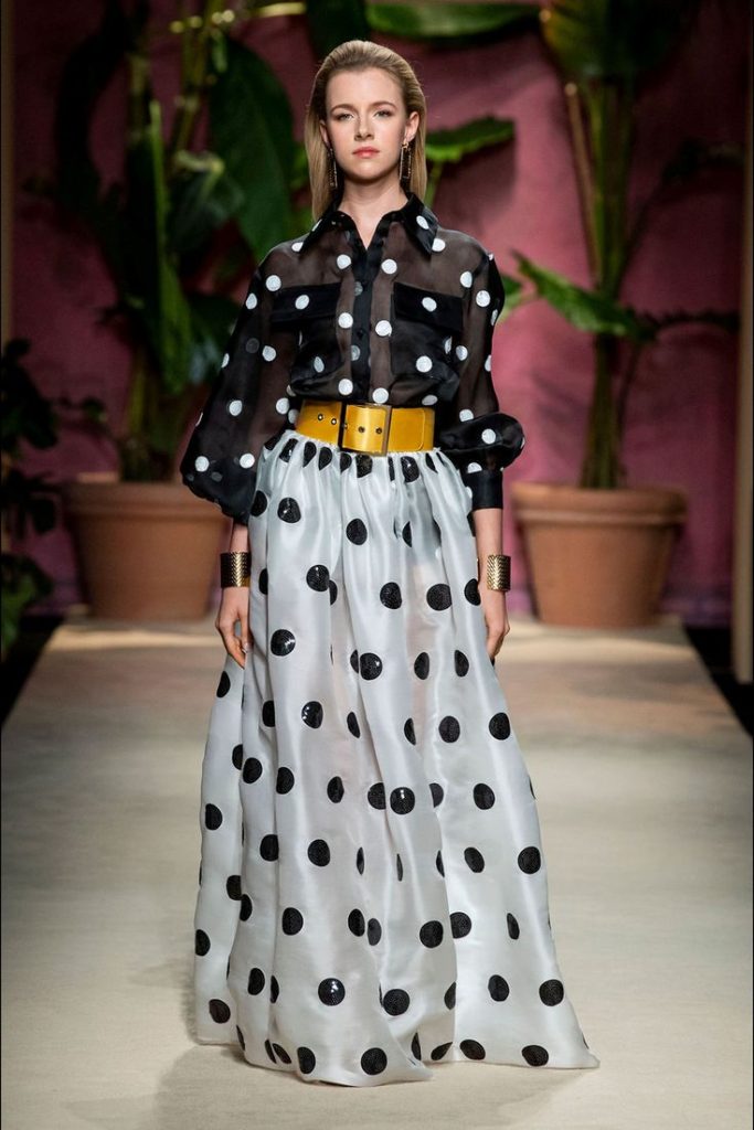 Горошек: 7 звезд в самом трендовом принте 2025 года