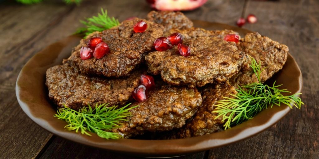 Печеночные оладьи из куриной печени